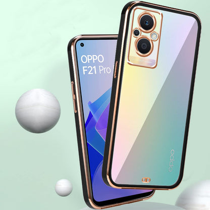 Oppo F21 Pro 5G Chrome back cover in black by Pikkme – photo 4