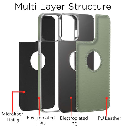 Chrome green mobile back cover for iPhone 13 Pro Max – Pikkme – photo 3