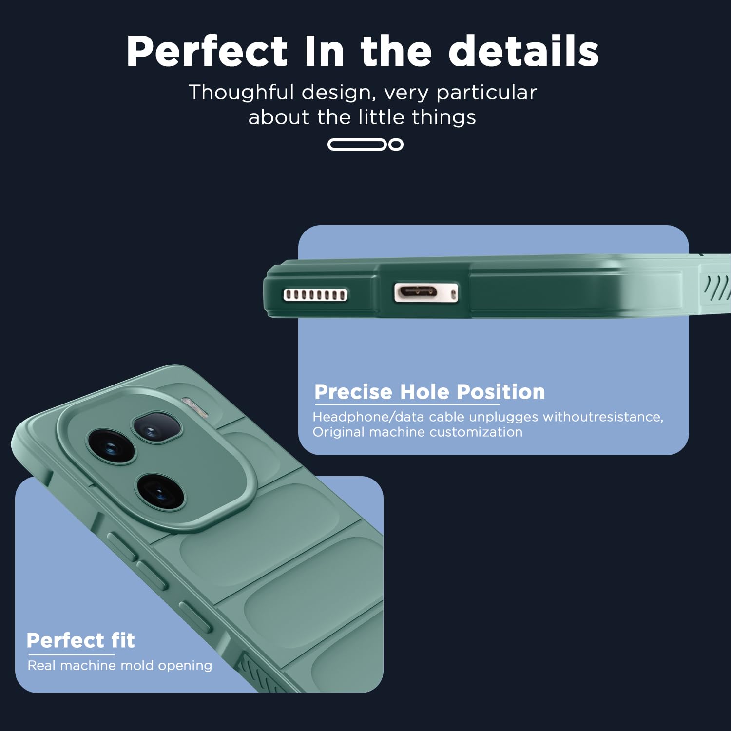 Pikkme green Matte mobile cover for iQOO 12 5G – photo 2