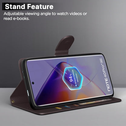 Pikkme coffee Wallet flip cover for Infinix Note 40 Pro Plus 5G – photo 3