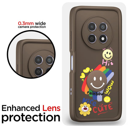 Pikkme Realme Narzo 70x 5G/N65/13/12/12X 5G/C65 Soft Silicone brown back cover – photo 5