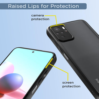 Pikkme Redmi Note 10 / Note 10S Eagle 2.0 Back Cover (Black)