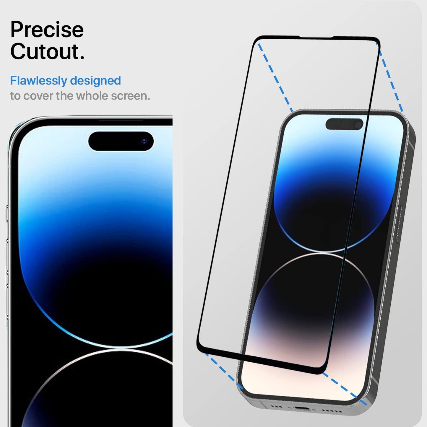 Pikkme iPhone 14 Pro Tempered Glass