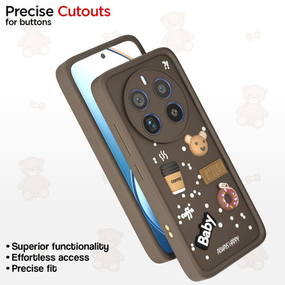 Realme 12 Pro/12 Pro Plus 5G Silicone back cover in brown by Pikkme – photo 6