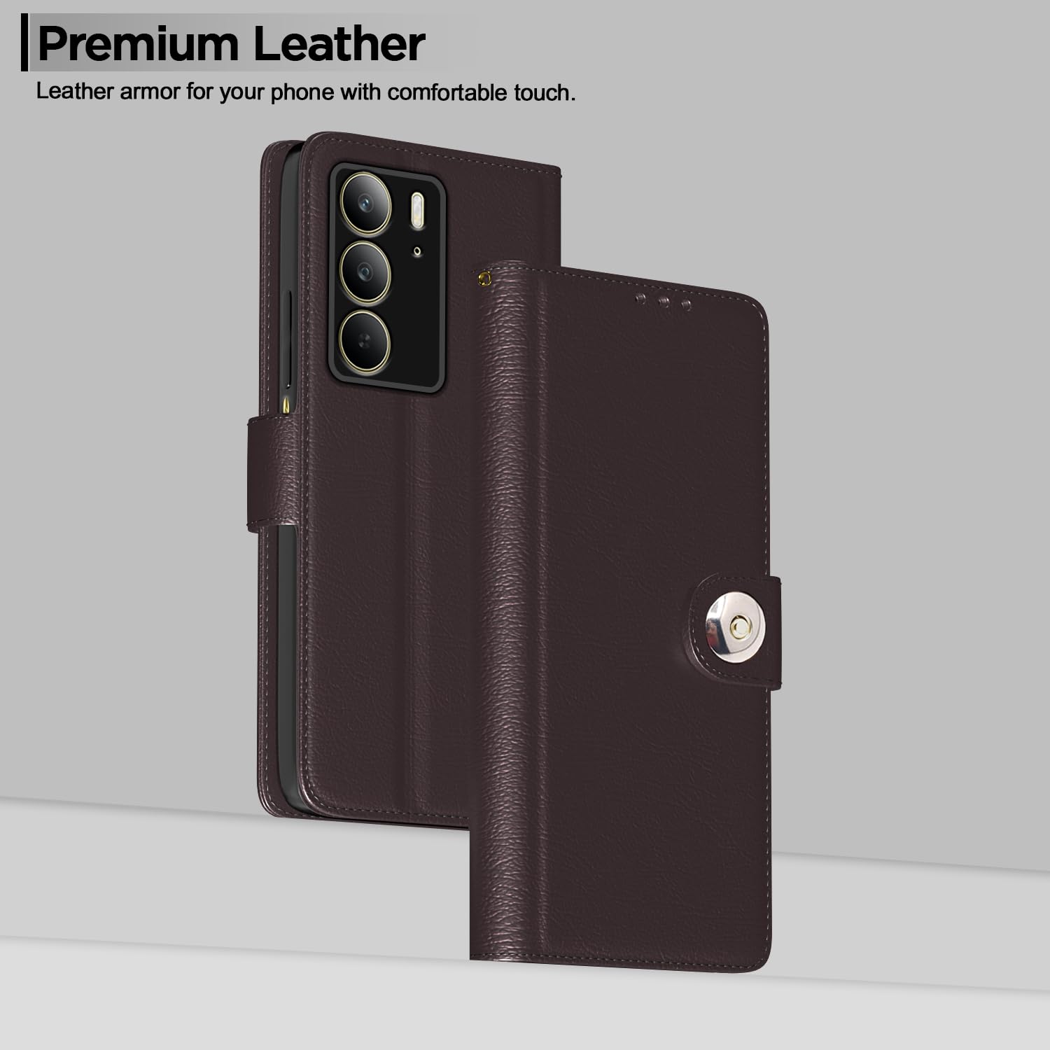 Coffee Button flip cover for Realme C75 – Pikkme – photo 2