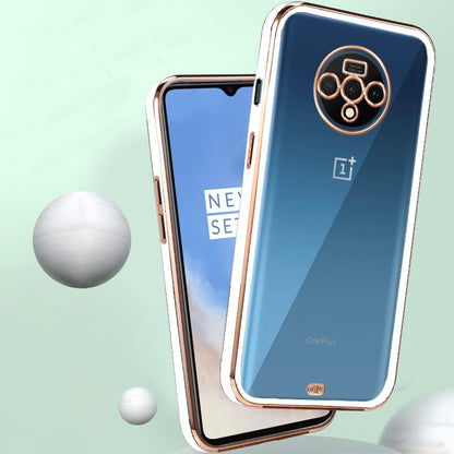 OnePlus 7T Chrome mobile back cover in white by Pikkme – photo 4