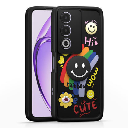 Pikkme Oppo A3 Pro 5G Soft Silicone black mobile cover