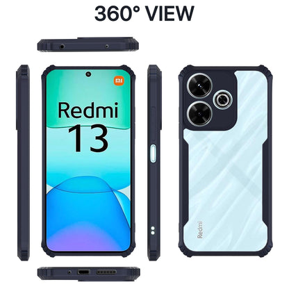 Redmi 13/Poco M6 Plus 5G mobile back cover in blue by Pikkme – photo 2