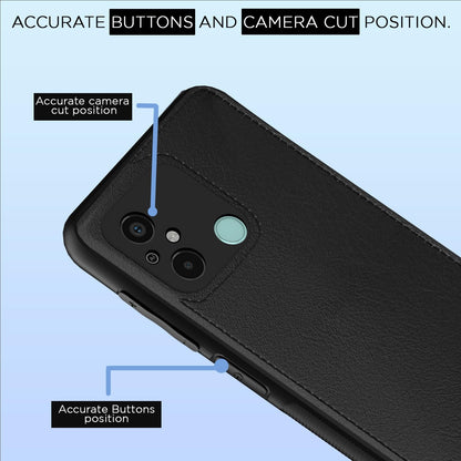 Black mobile back cover for Redmi 12C/Poco C55 – Pikkme – photo 6