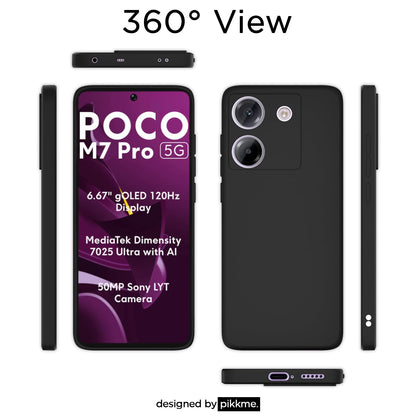 Pikkme Poco M7 Pro 5G black back cover – photo 4