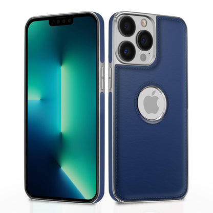 iPhone 13 Pro Max phone cover in chrome blue by Pikkme