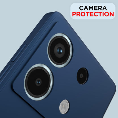 Pikkme blue Matte mobile cover for Redmi Note 13 Pro 5G – photo 5
