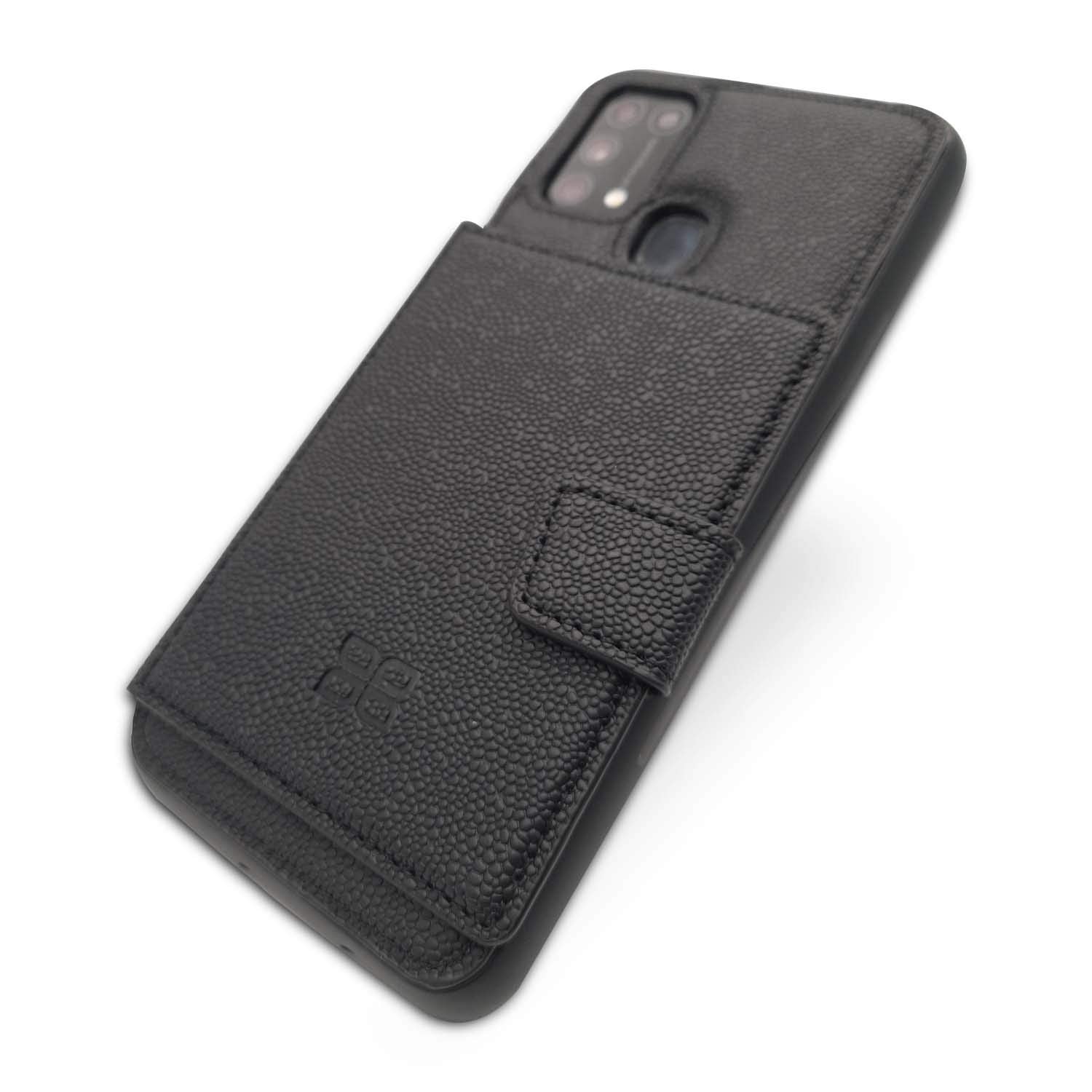 Black Wallet mobile back cover for Samsung M31 – Pikkme – photo 5