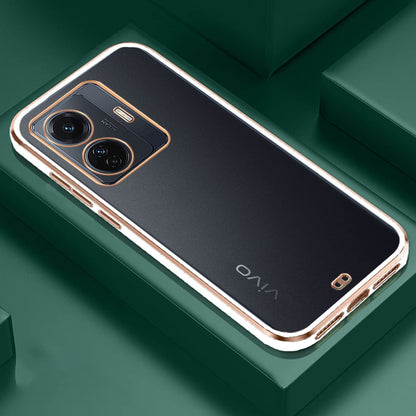 Tpu, white Chrome back cover for Vivo T1 Pro/iQOO Z6 Pro 5G – Pikkme – photo 7