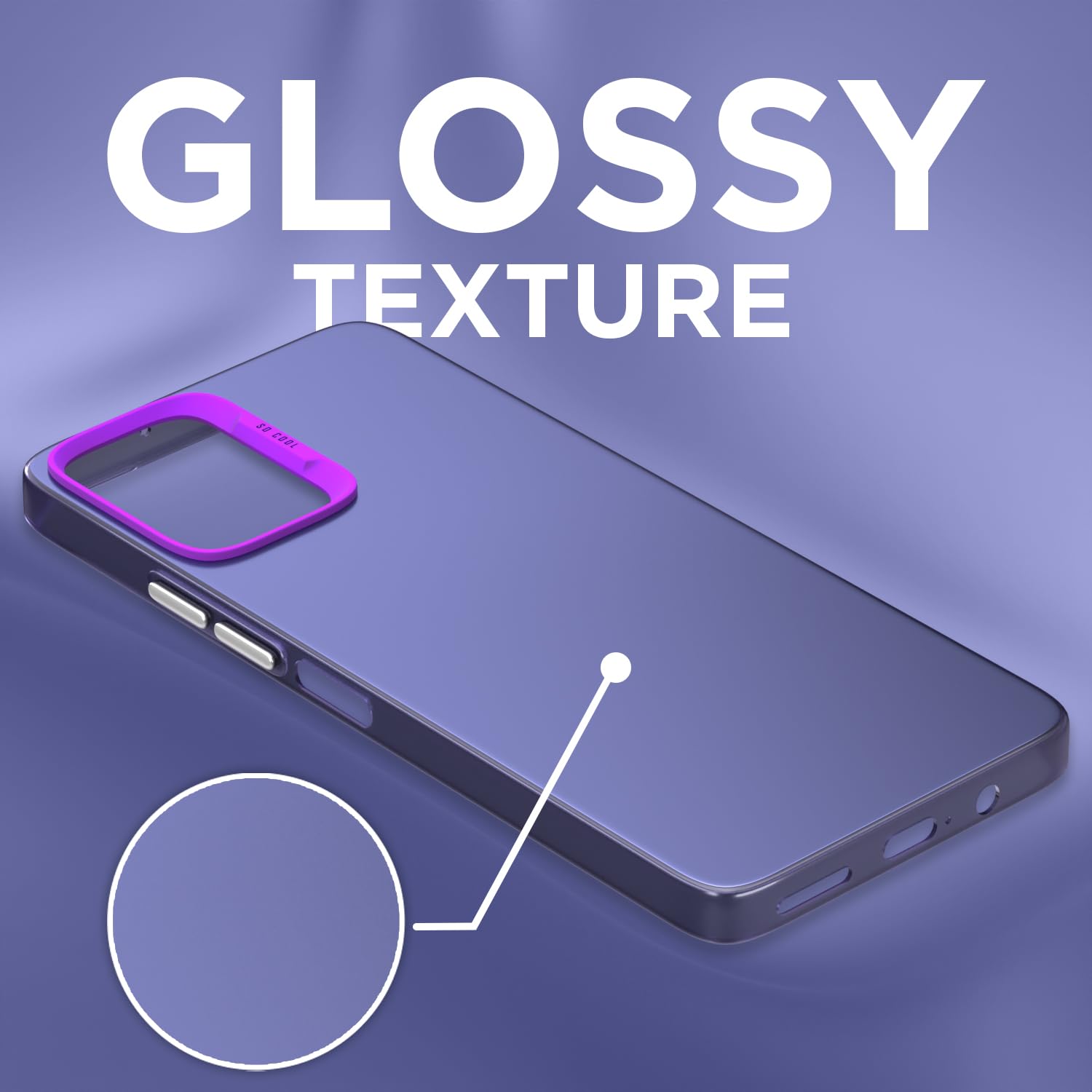 Pikkme purple Matte back cover for Moto G34/G45 5G – photo 5