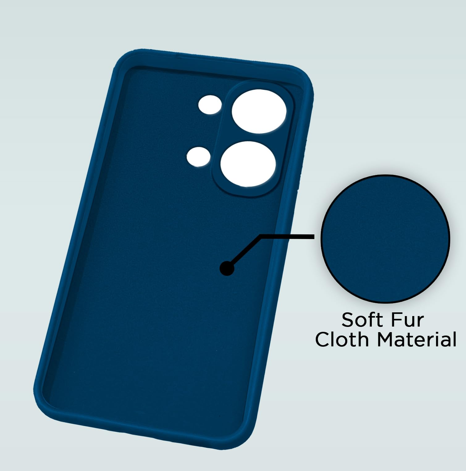 Blue Liquid Silicone mobile cover for OnePlus Nord 3 5G – Pikkme – photo 2