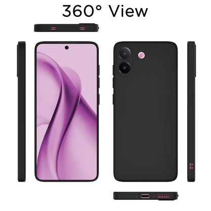 Pikkme black Matte mobile back cover for Vivo V60e/V60 5G – photo 4