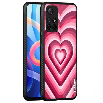 Pikkme Hybrid mobile back cover for Redmi Note 11T/Poco M4 Pro 5G