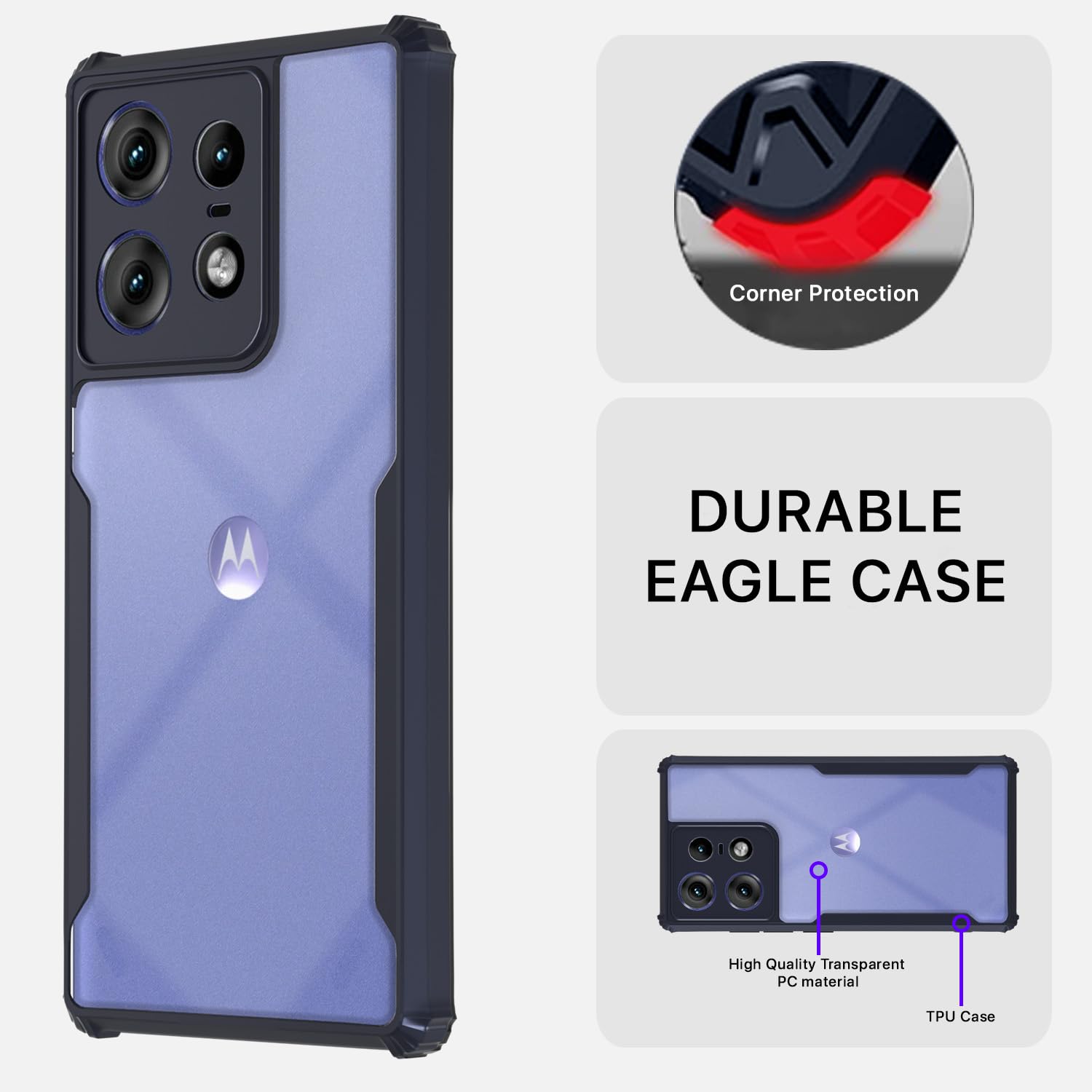 Pikkme Moto Edge 50 Pro 5G blue mobile cover – photo 5