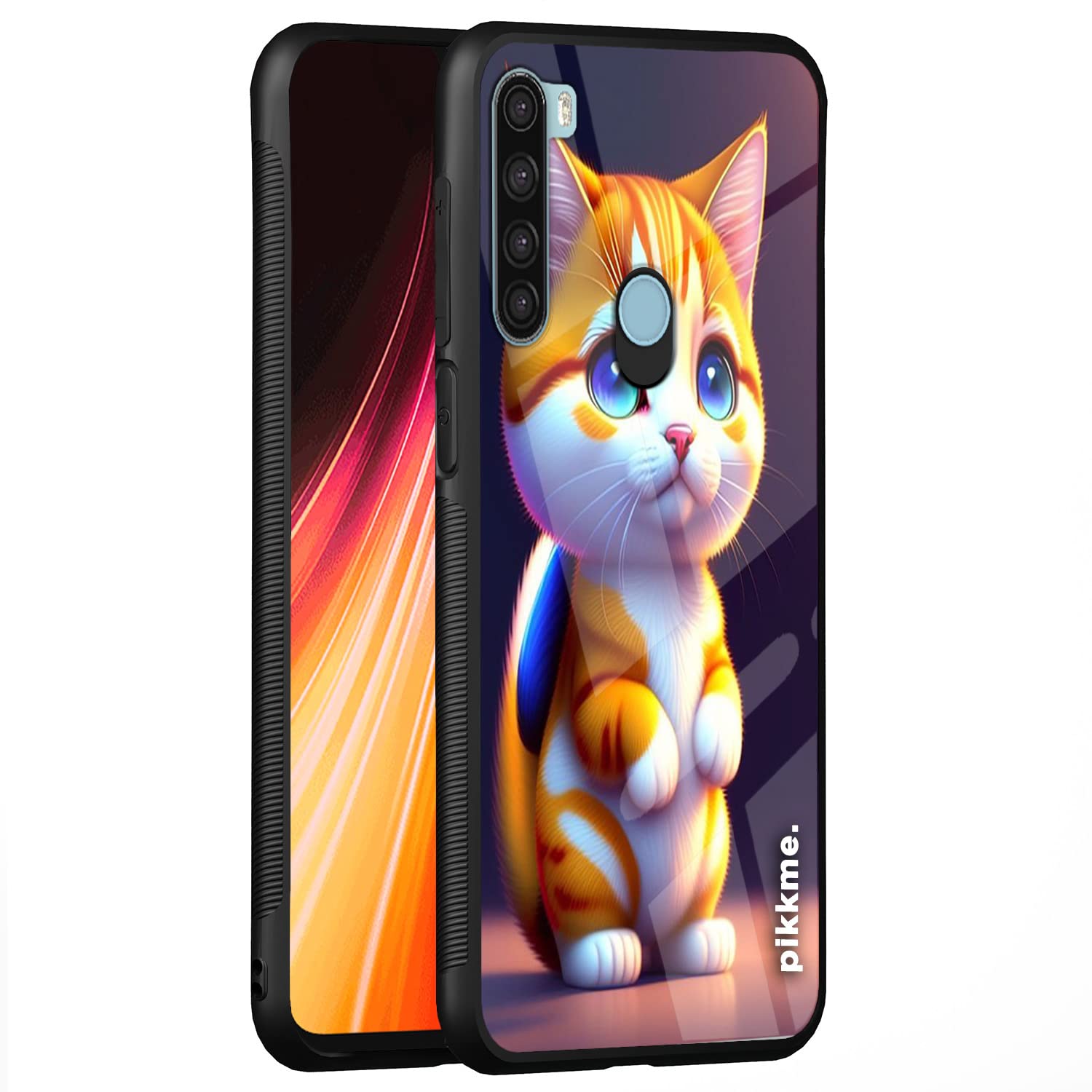 Pikkme Redmi Note 8 Cat mobile back cover