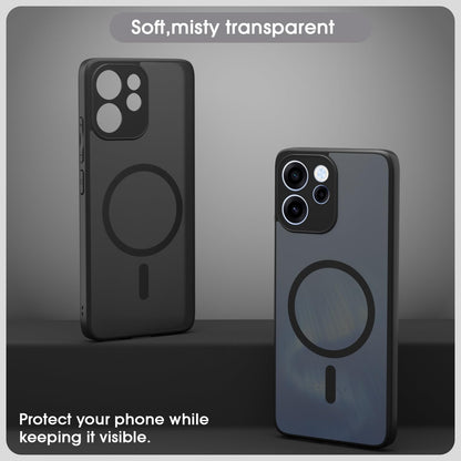 Black smoke mag-safe back cover for Oppo Reno 15F 5G – Pikkme – photo 3