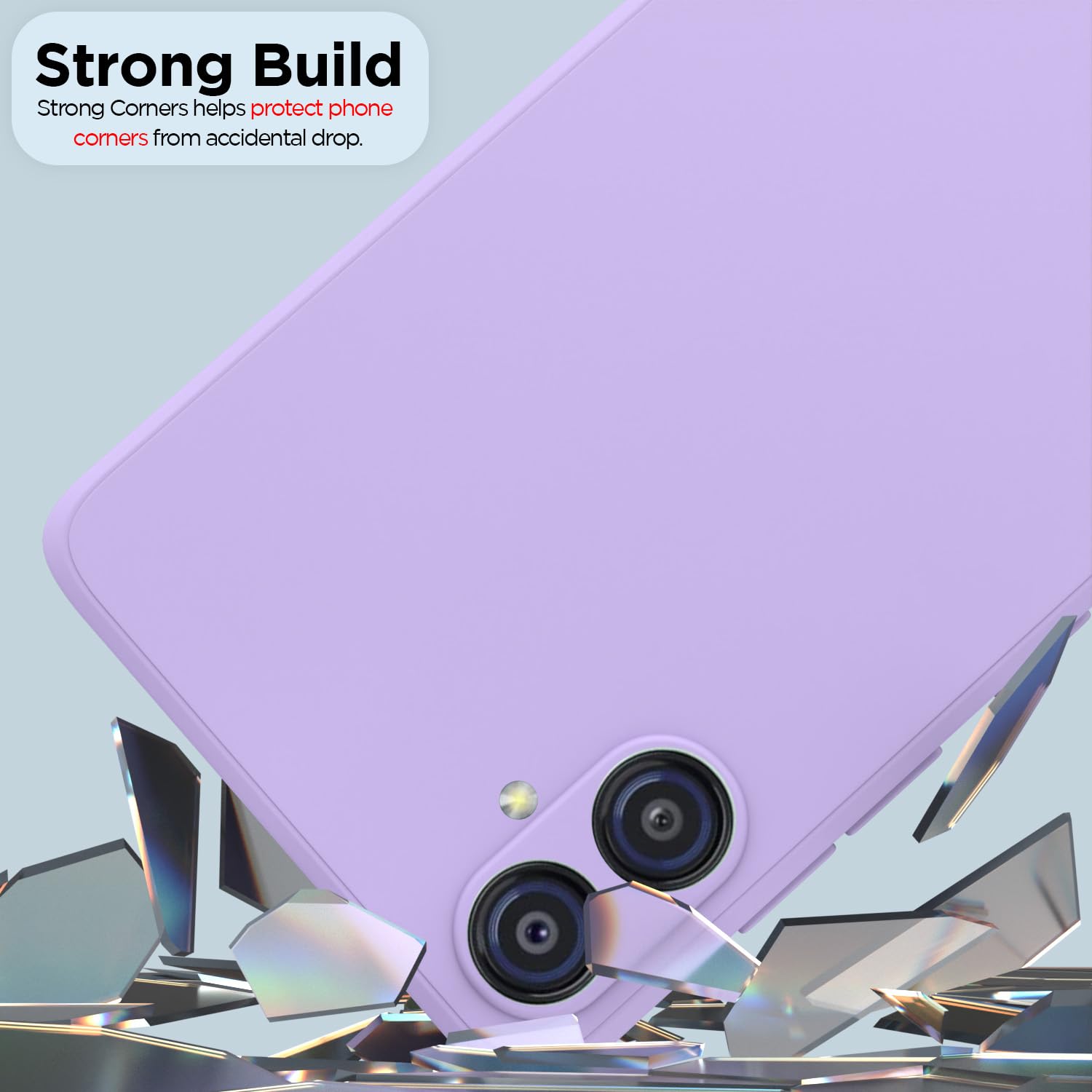 Pikkme Samsung M04/F04/A04e purple back cover – photo 5