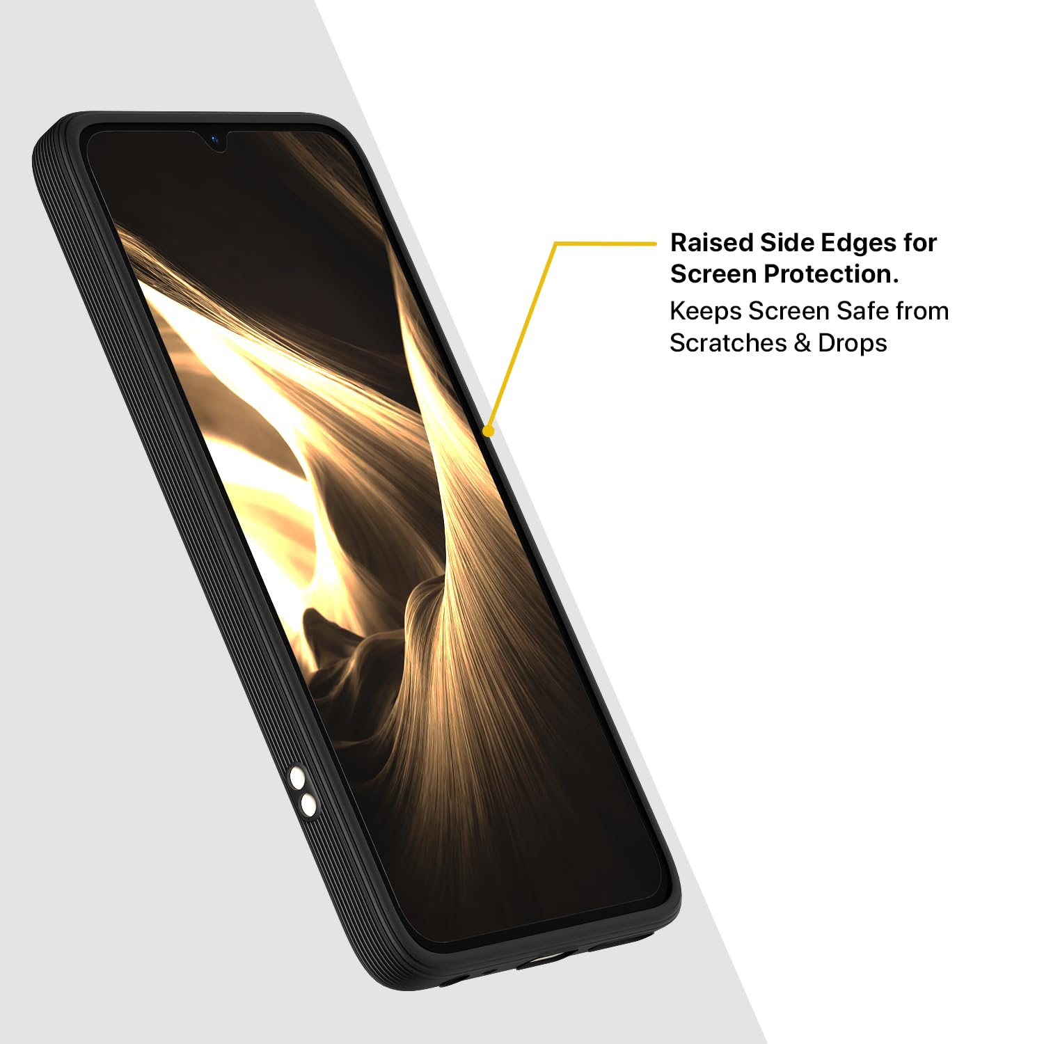 Black Leather mobile back cover for Redmi A7 Pro/Poco C85x 5G – Pikkme – photo 6