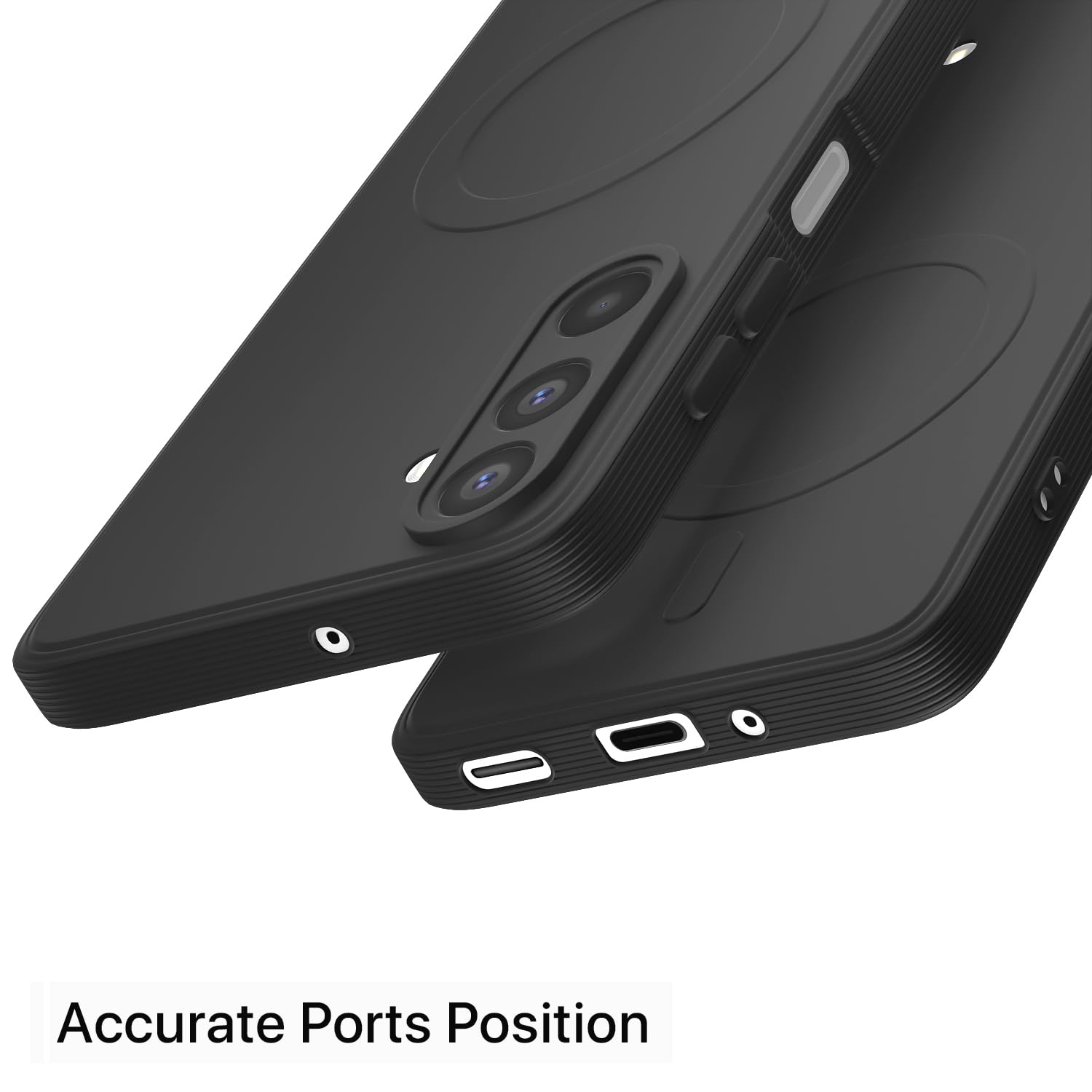 Pikkme black mobile back cover for Samsung A27/M47 5G – photo 4