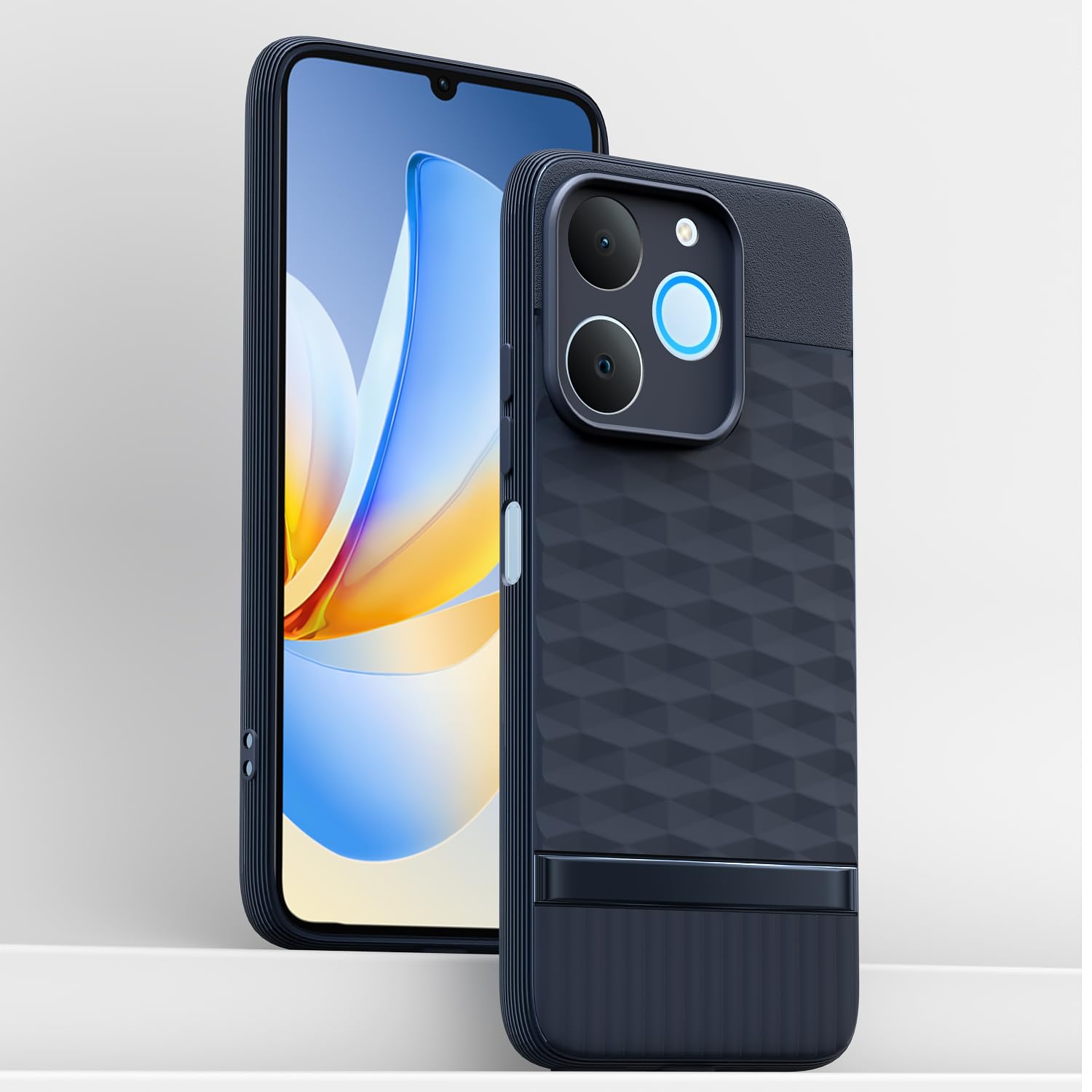 Pikkme blue Silicone phone cover for Realme P4 Lite 4G – photo 2