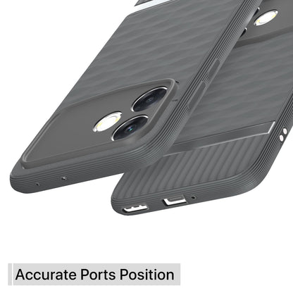 Oppo F33 Pro 5G mobile back cover in grey by Pikkme – photo 4