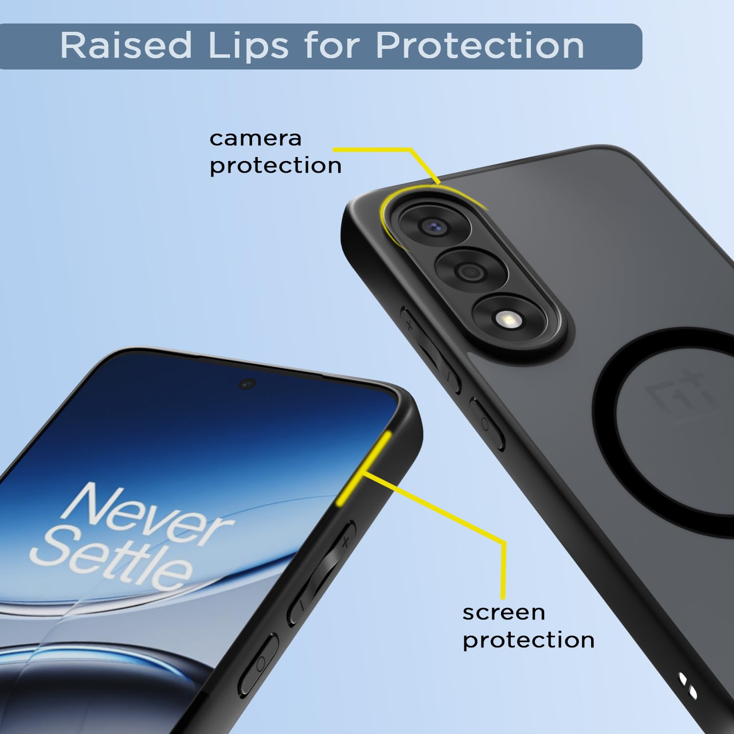 OnePlus Nord 5 5G back cover in black smoke mag-safe by Pikkme – photo 4