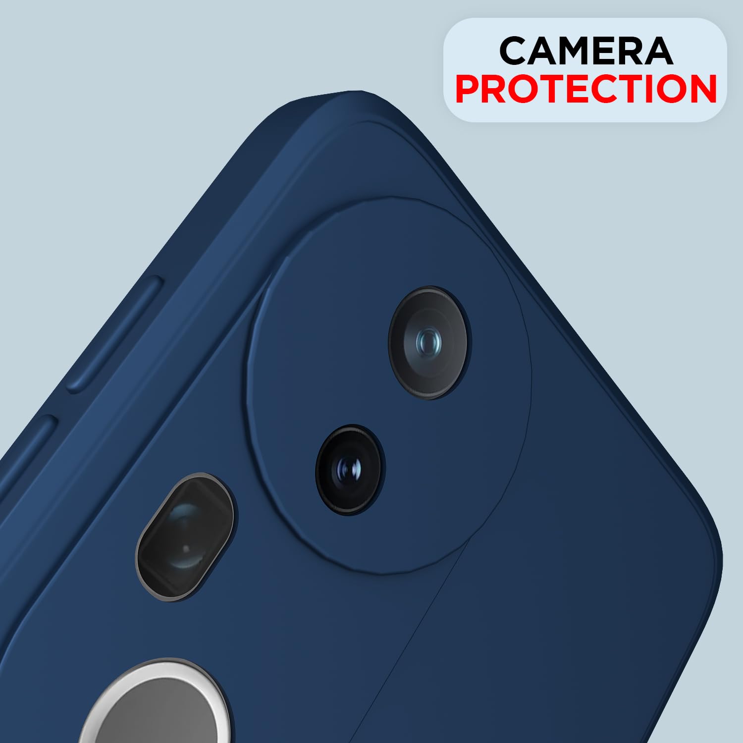 Pikkme blue mobile back cover for Vivo T4 Ultra 5G – photo 5
