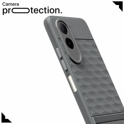 Redmi A7 Pro/Poco C85x 5G Silicone back cover in grey by Pikkme – photo 5