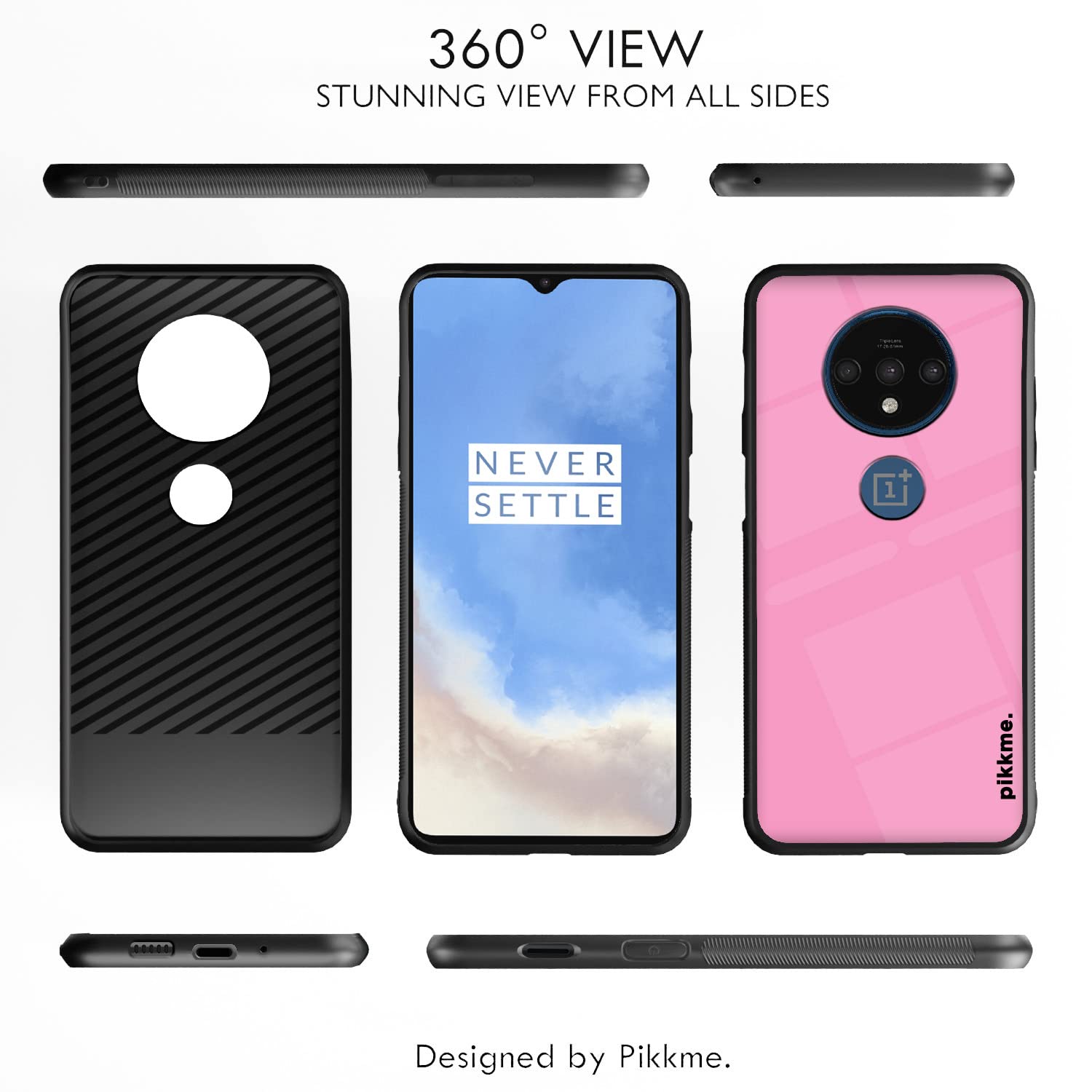 Hybrid Mobile back cover for OnePlus 7T – Pikkme – photo 2