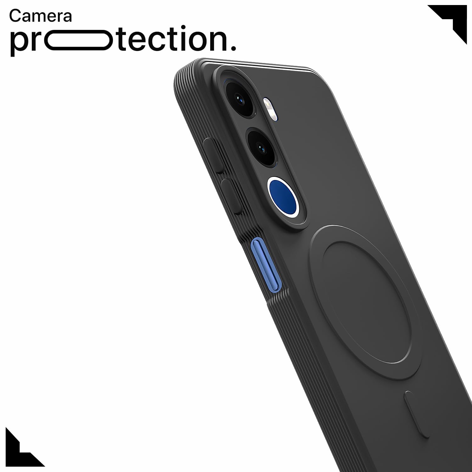 Pikkme Realme C100x MagSafe black phone cover – photo 5