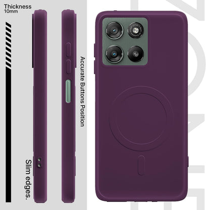 Purple MagSafe mobile cover for Moto G67 Power/G57 Power 5G – Pikkme – photo 3