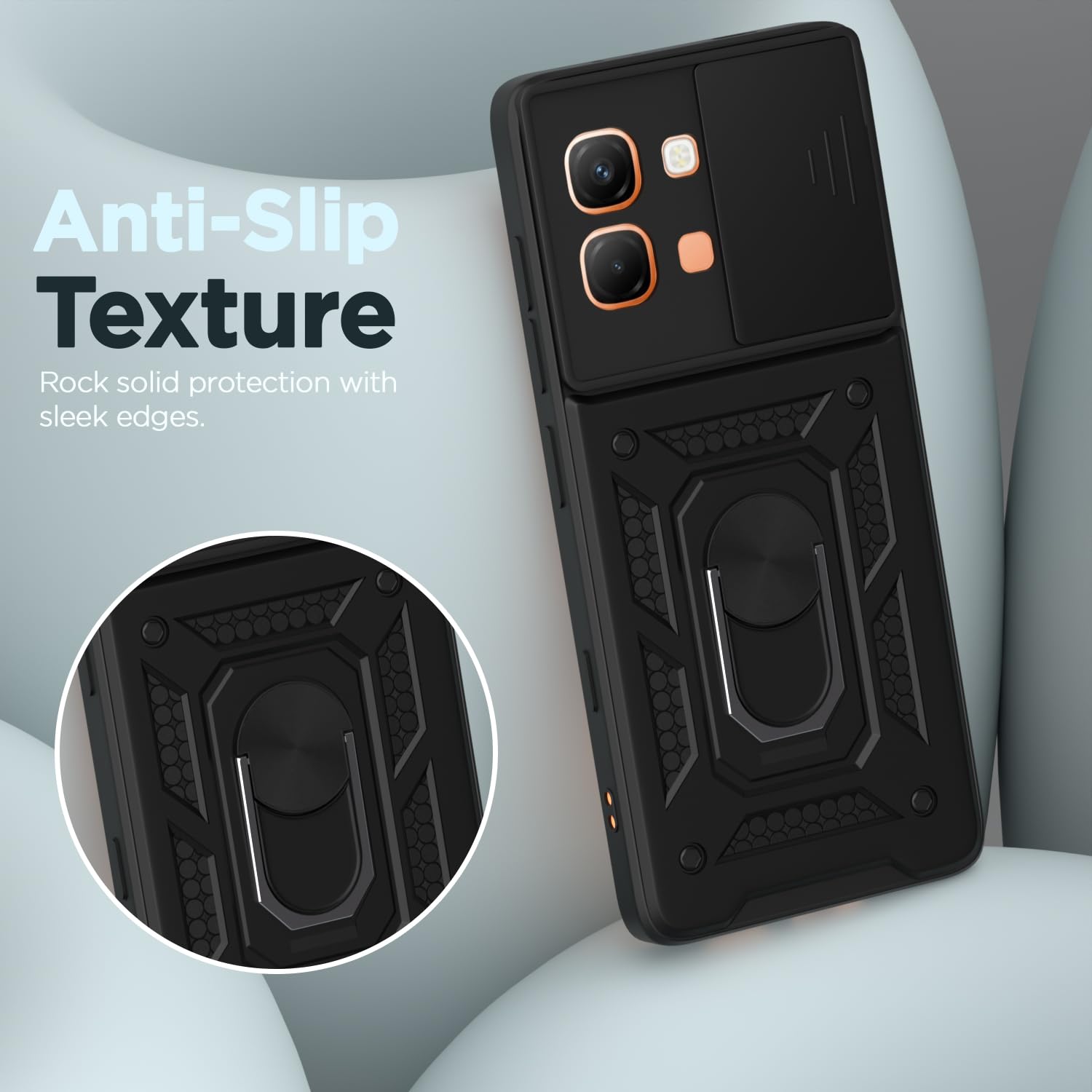 Black D10 Camera Shield mobile back cover for Infinix Note Edge 5G/360 – Pikkme – photo 7