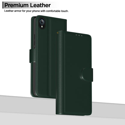 Pikkme Vivo Y91i Wallet green flip cover – photo 2