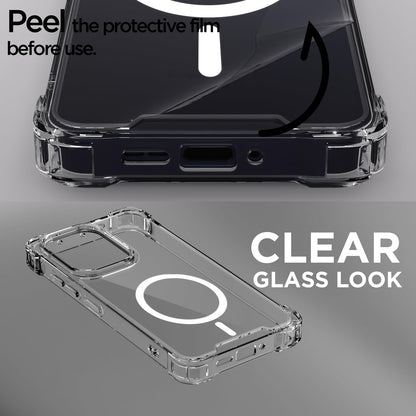 Oppo Reno 13 5G back cover in transparent mag-safe by Pikkme – photo 3