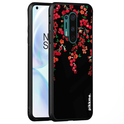 Pikkme OnePlus 8 Pro Flower back cover