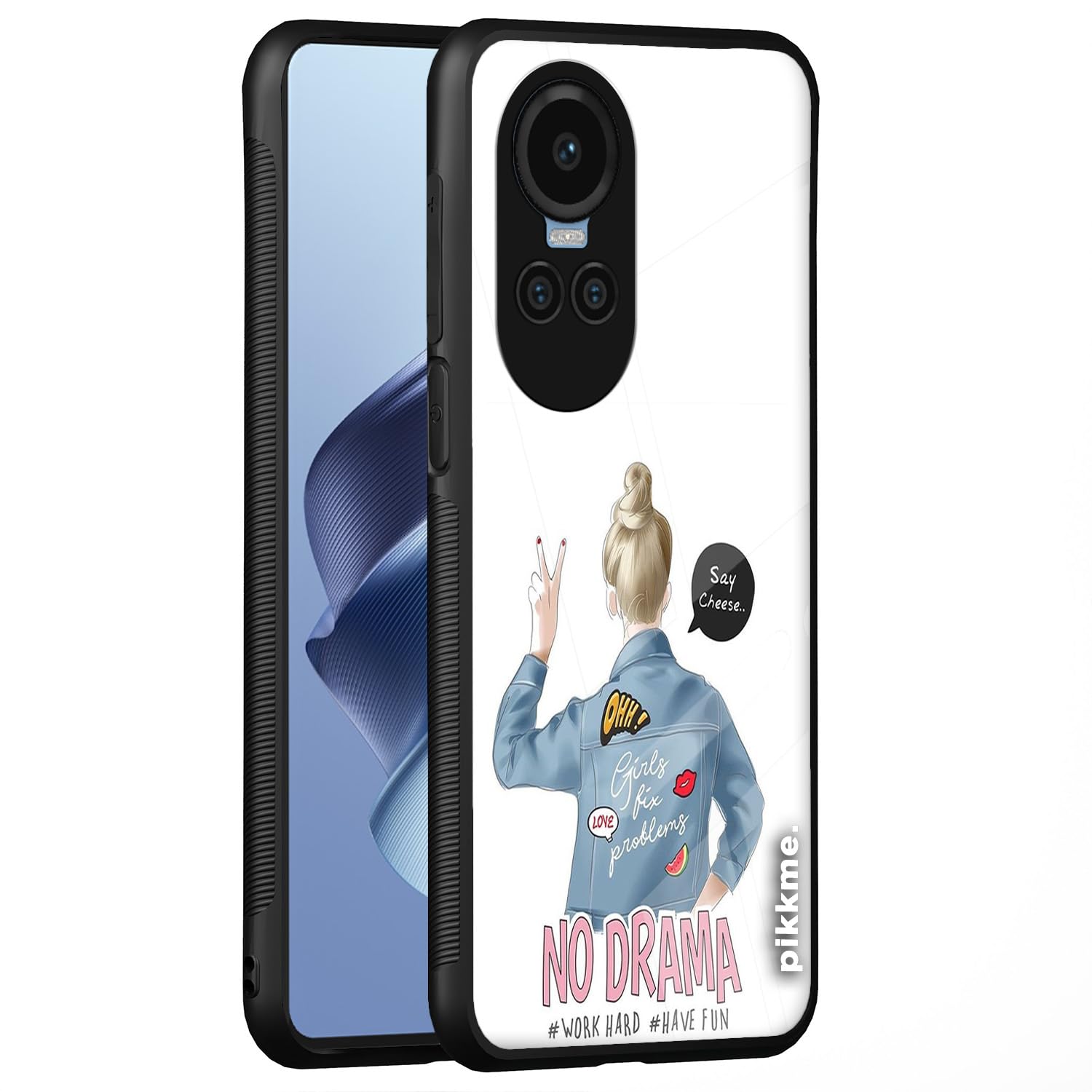 Pikkme back cover for Oppo Reno 10 5G