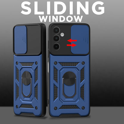 Samsung A16 5G D10 Camera Shield mobile back cover in blue by Pikkme – photo 2