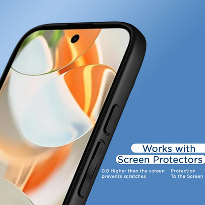 Pikkme Google Pixel 10 Pro Eagle 2 Shockproof Sleek Hybrid Armor Back Cover (Black)