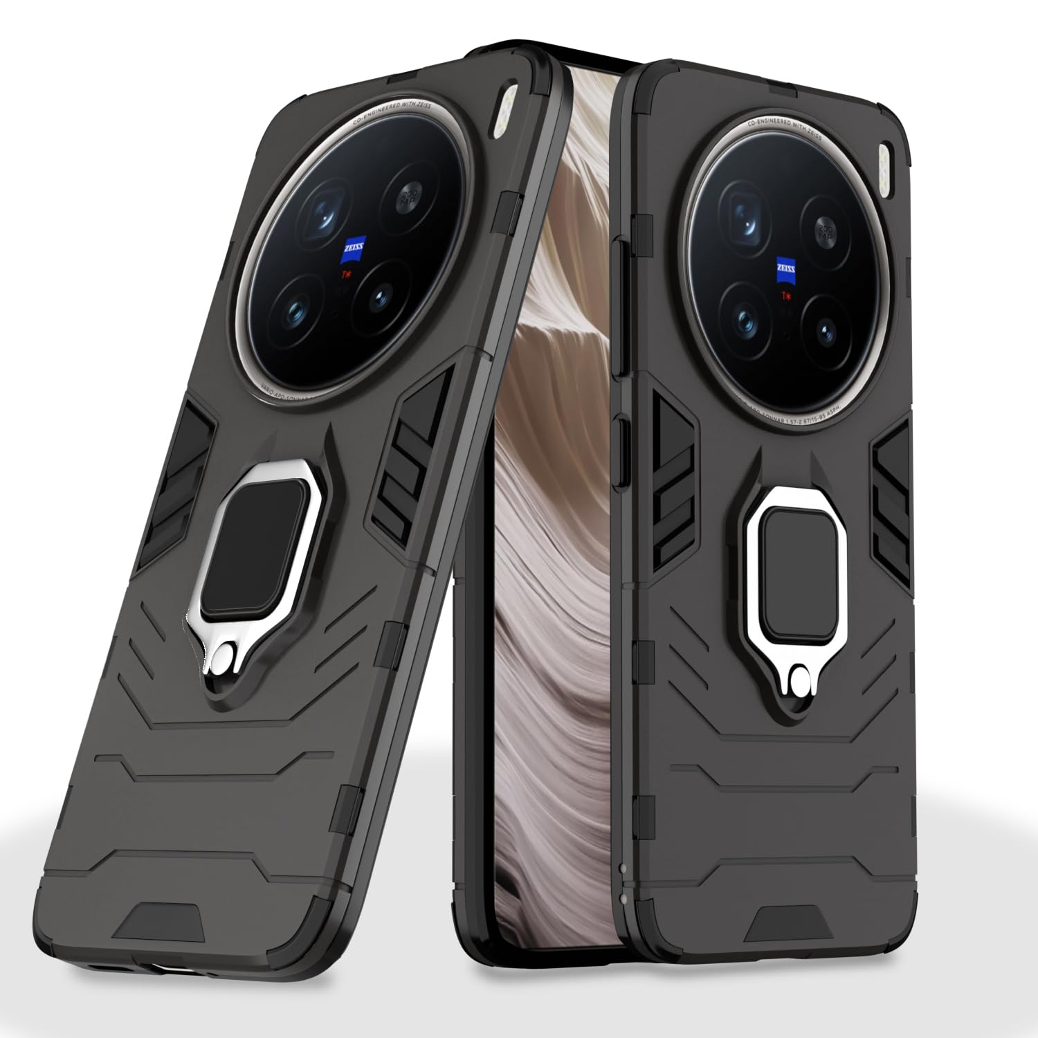 Black mobile cover for Vivo X200 Pro 5G – Pikkme