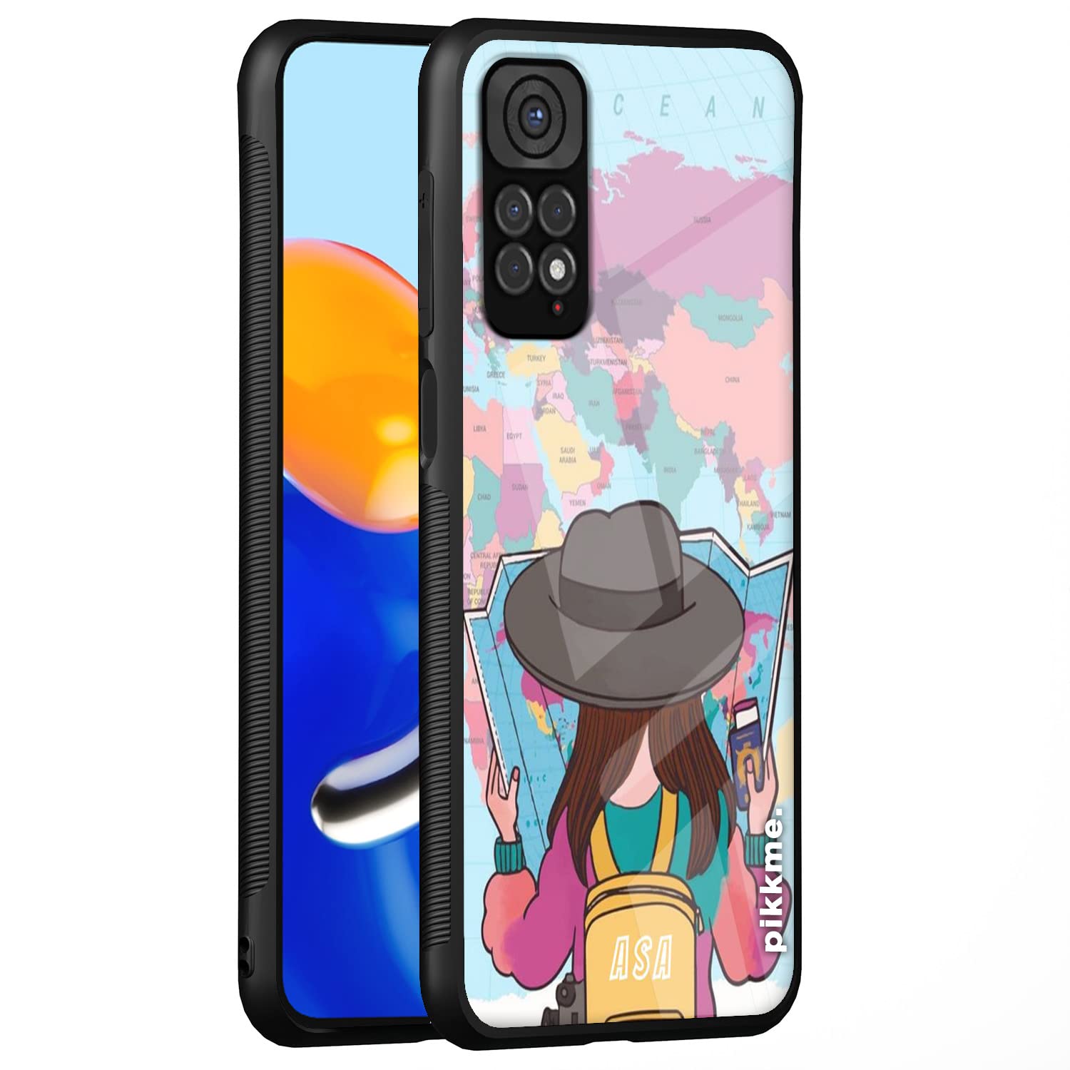 Pikkme mobile back cover for Redmi Note 11/Note 11s