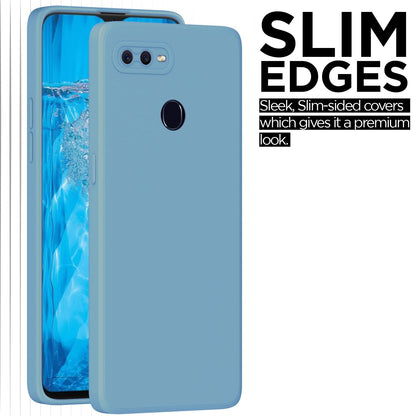 Oppo F9/F9 Pro/A5/A5S/A7/A11K/A12/Realme 2/2 Pro/U1 Matte back cover in aqua blue by Pikkme – photo 6