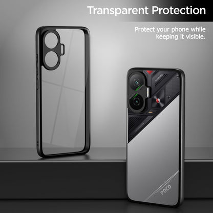 Pikkme black Hybrid mobile back cover for Poco F7 5G – photo 2