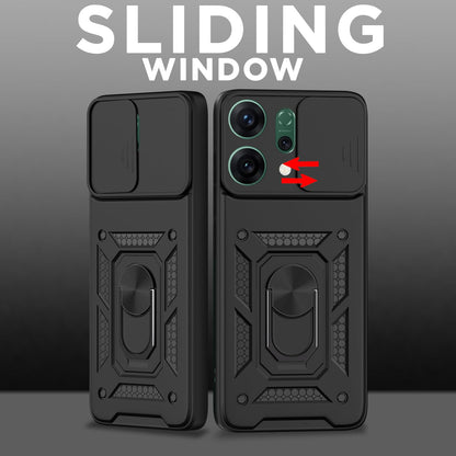 Pikkme Oppo Reno 14 Pro 5G D10 Camera Shield black mobile cover – photo 2