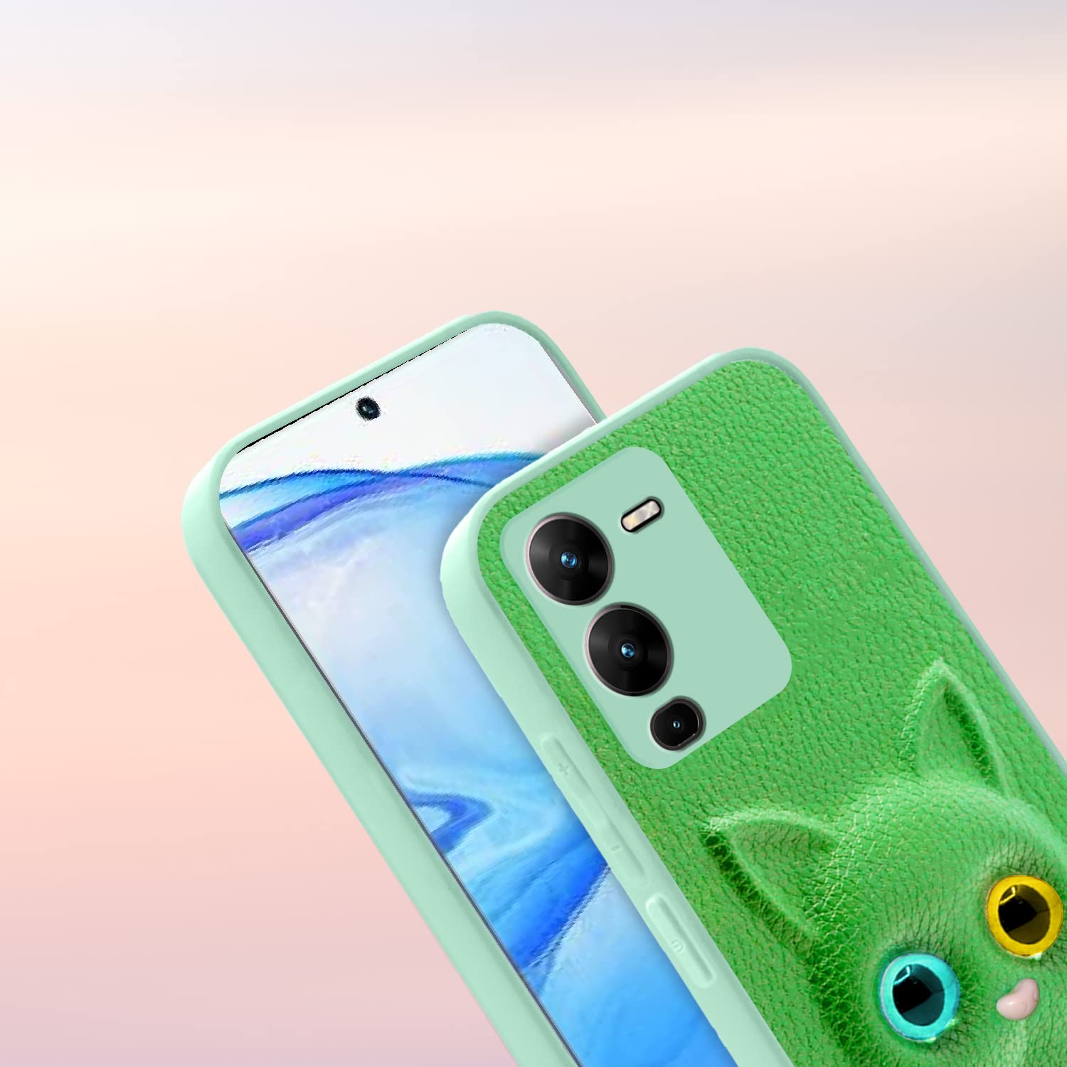Pikkme green back cover for Vivo V25 Pro 5G – photo 7