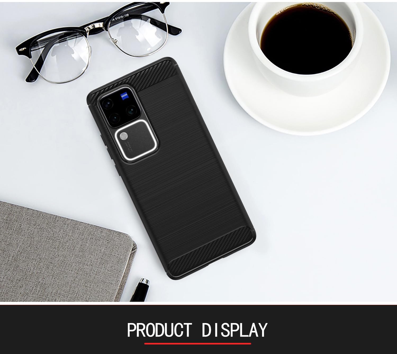Vivo V30 Pro 5G phone cover in black by Pikkme – photo 3